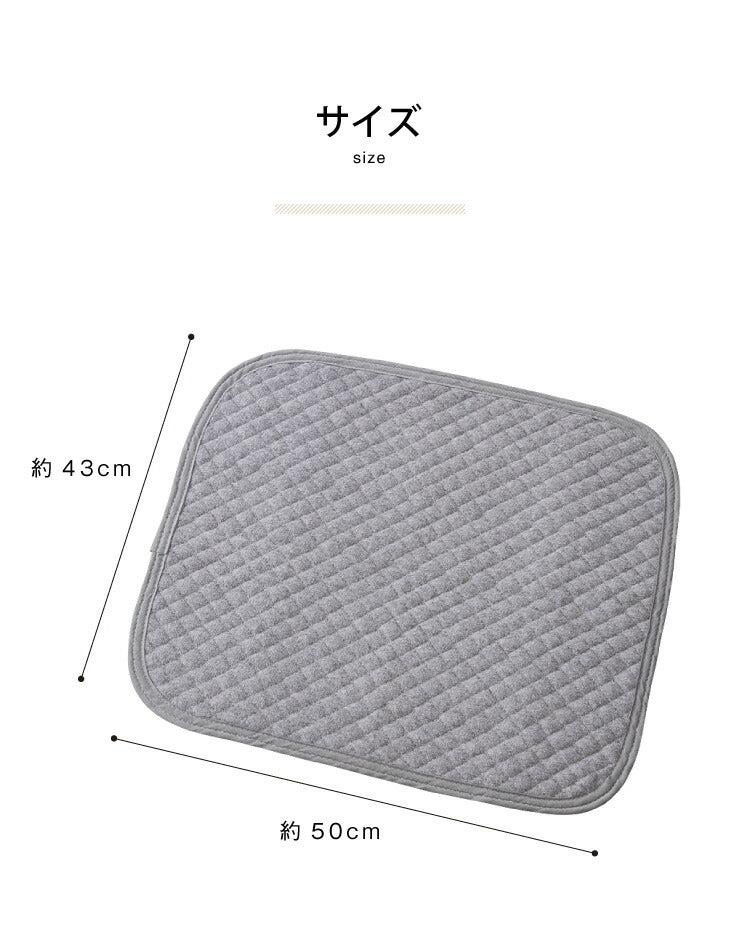 枕パッド 同色2枚組セット 綿100% オーガニックコットン 43×50cm 洗える タオル生地 枕カバー ピローパッド 枕パット 二枚組み ピロケース ピローケース