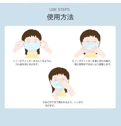 不織布マスク 2000枚 ケース販売 【50枚×40箱】 三層構造 大人用 マスク 白 ホワイト 高密度フィルター レギュラー 使い捨て