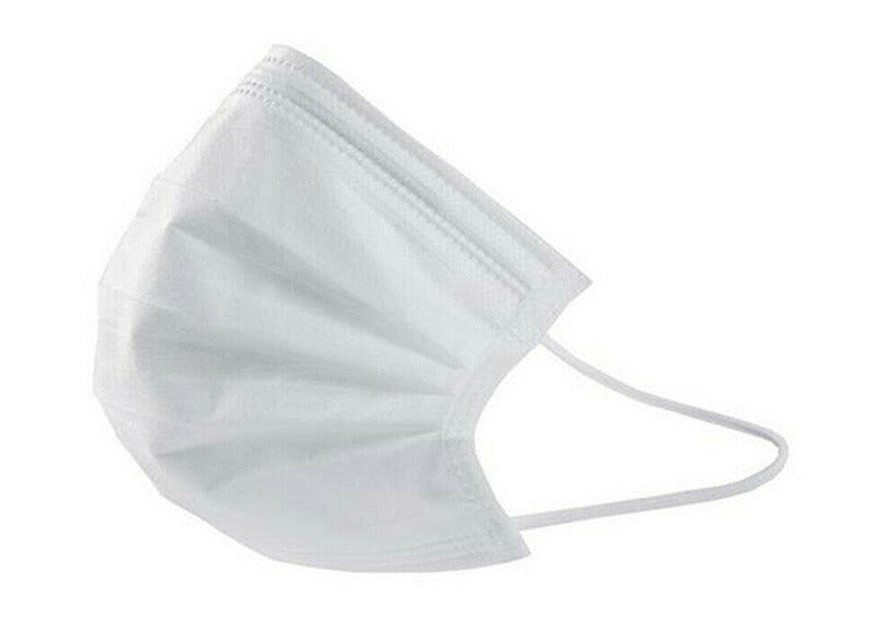 不織布マスク 100枚 【50枚×2箱セット】 三層構造 大人用 男女兼用 マスク 高密度フィルター レギュラー 使い捨て 飛沫防止 不織布 PM2.5対応 花粉症 ハウスダスト 対策 予防 白 ホワイト