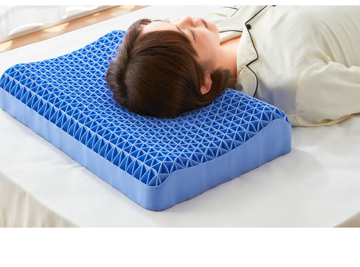 枕 ゲル枕 浮かぶ ジェル枕 肩こり 首こり 無重力 体圧分散 抗菌 消臭 ハニカム構造 接触冷感カバー ひんやり 通気性 柔らかめ 横向き寝 洗える 丸洗いOK ゲル ジェル ゲルクッション 枕 まくら 産後枕 健康寝具 新生活