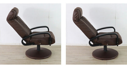 リクライニングチェア 回転式 ヘッドギア 昇降式 高座椅子 おしゃれ 北欧 シンプル レバー式昇降 ポケットコイル ウレタン 肘置き 肘あり 1人掛け 新生活 一人暮らし(代引不可)