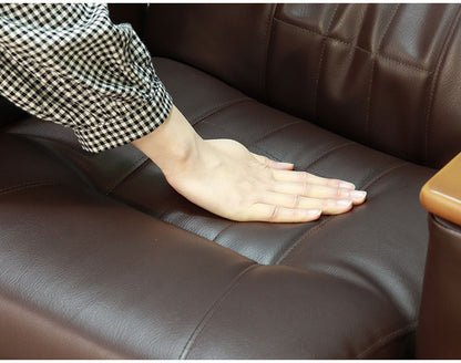 座椅子 回転座椅子 ポケットコイル 肘掛け付 リラックスチェア フロアチェア リクライニング 天然木 合成皮革 レザー張り 1人掛け リモコンポケット 敬老の日在宅勤務 リモートワーク(代引不可)