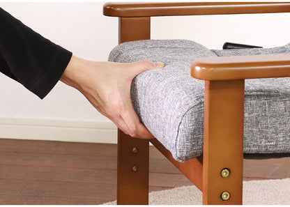 高座椅子 アーム 肘付 ハイバック リクライニングチェア ハイバック 2本脚 和室 スリム リクライニング ソファ ソファー リクライニングソファ リラックスチェア 高齢者 一人掛け 寝られる(代引不可)