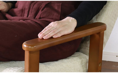 高座椅子 アーム 肘付 ハイバック リクライニングチェア ハイバック 2本脚 和室 スリム リクライニング ソファ ソファー リクライニングソファ リラックスチェア 高齢者 一人掛け 寝られる(代引不可)