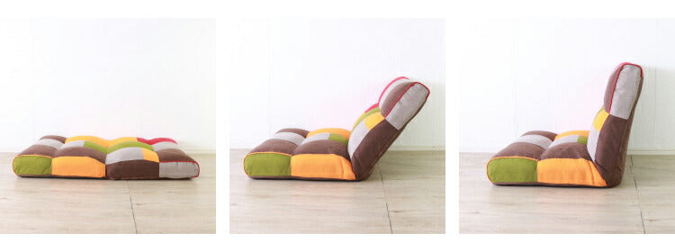 1人掛け ソファ フロアソファ あぐらソファ おしゃれ 北欧 かわいい ポケットコイル シンプル 1P 一人暮らし リクライニング リクライニングチェア 新生活(代引不可)