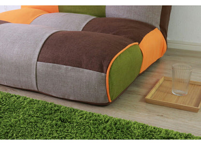 1人掛け ソファ フロアソファ あぐらソファ おしゃれ 北欧 かわいい ポケットコイル シンプル 1P 一人暮らし リクライニング リクライニングチェア 新生活(代引不可)