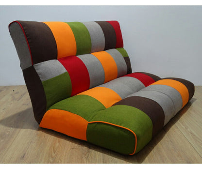 2人掛け ソファ フロアソファ あぐらソファ おしゃれ 北欧 かわいい ポケットコイル シンプル 2P 一人暮らし リクライニング リクライニングチェア 新生活(代引不可)