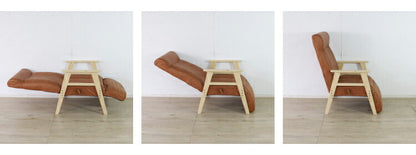 リクライニングチェア 座椅子 高さ調整 3段階 無段階リクライニング フットレスト 14段階 肘置き 肘あり 一人暮らし おしゃれ 北欧 モダン 新生活(代引不可)