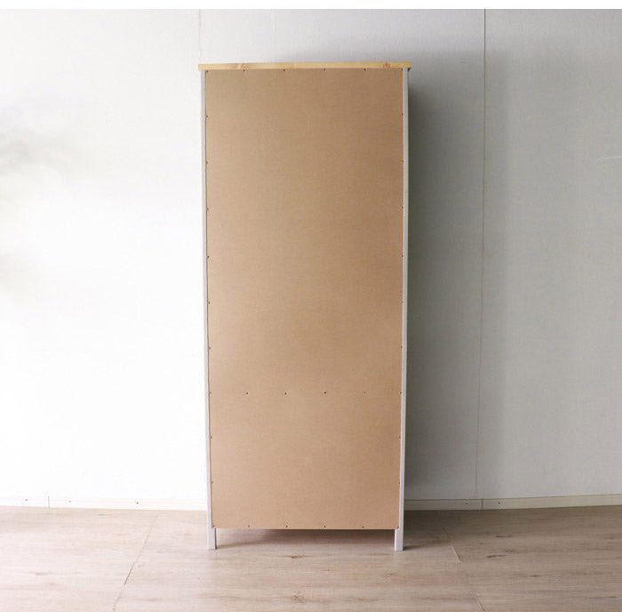 キャビネット 北欧調 幅80cm カップボード アンティーク調 組立品 収納棚 ラック キッチン 収納ボックス グレー ホワイト 欧米 パイン材 ダイニング おしゃれ 天然木(代引不可)