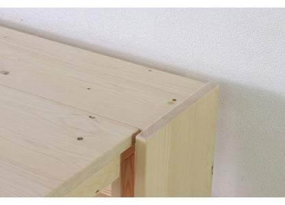 折りたたみ デスク 幅90cm 天然木 パイン材 シンプル コンパクト 収納 省スペース 子供部屋 子ども 学習デスク 勉強机 学習机 書斎 2口コンセント付き 新生活 一人暮らし(代引不可)