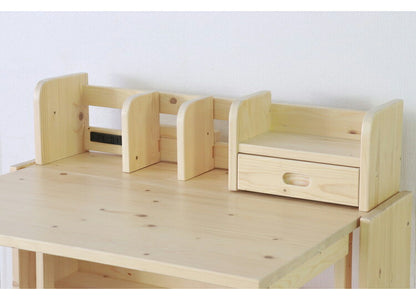 折りたたみ デスク 幅90cm 天然木 パイン材 シンプル コンパクト 収納 省スペース 子供部屋 子ども 学習デスク 勉強机 学習机 書斎 2口コンセント付き 新生活 一人暮らし(代引不可)