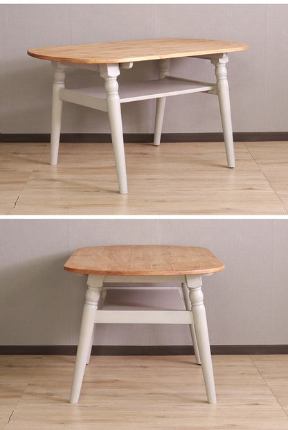 センターテーブル 北欧調 幅120cm ローテーブル リビングテーブル テーブル アンティーク調 組立品 1人暮らし グレー ホワイト 欧米 パイン材 ダイニング おしゃれ(代引不可)