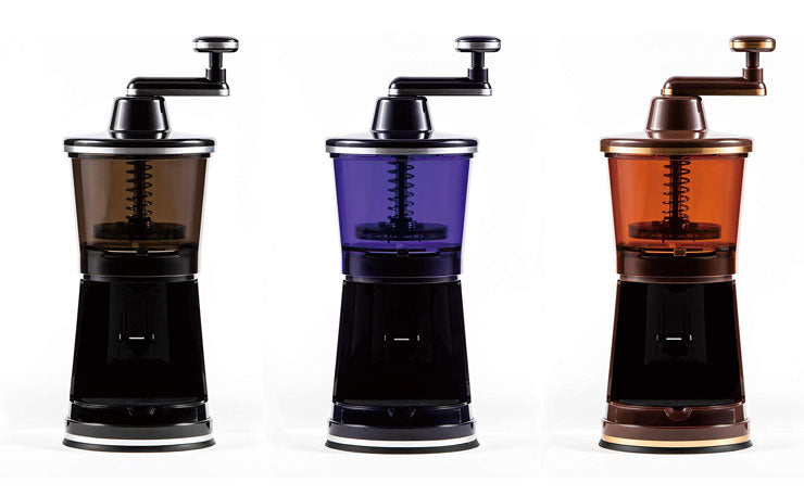 手動 手回し かき氷器 カキ氷器 マンハッタンシルキースノー ブラック ネイビー ブラウン 削り刃 5段階調節 分解可能 コンパクト収納 マンハッタンシルキースノウ かき氷 ホームパーティー 手回し式