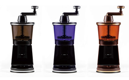 手動 手回し かき氷器 カキ氷器 マンハッタンシルキースノー ブラック ネイビー ブラウン 削り刃 5段階調節 分解可能 コンパクト収納 マンハッタンシルキースノウ かき氷 ホームパーティー 手回し式