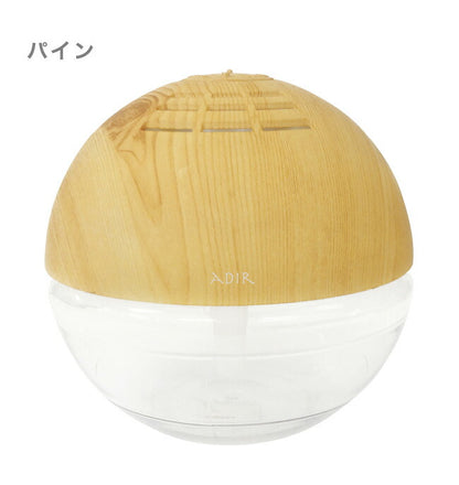 空気洗浄機 セルバ S 4色 アロマ空気清浄機 アロマディフューザー コンパクト 卓上 USB 木目調 LED付 おしゃれ