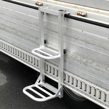 軽トラック用ステッパー4個セット ATS-740 アルミ製トラックステップ トラックアルミステップ トラック用アルミステッパー(代引不可)