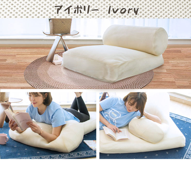 ふとん収納袋 布団収納ケース クッション ケース ラウンド ＋ スクエアセット ソファ 座布団 布団収納袋 コンパクト セット 抱き枕 丸洗い 通気性 ふとん 抱き枕 敷布団 掛布団 通気性 ソファー 収納ケース 体圧分散