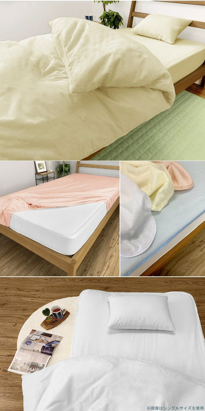 防水シーツ ボックスシーツ ベッドシーツ ダブル おねしょシーツ 綿100% 介護 洗濯可能 おねしょ対策 介護シーツ ペットシーツ 防水パッド 防水パット 子供 洗える 介護シート 防水