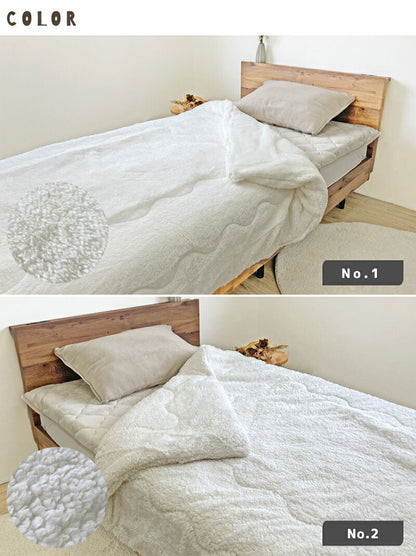 毛布 掛布団 150×200cm シングル 毛布兼用掛布団 厚手 ボア 無地 シープ調 軽量 洗える 洗濯可能 おしゃれ 北欧 モフモフ あったか 暖かい ふわふわ ボリューム もこもこ 大判