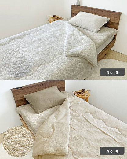 毛布 掛布団 150×200cm シングル 毛布兼用掛布団 厚手 ボア 無地 シープ調 軽量 洗える 洗濯可能 おしゃれ 北欧 モフモフ あったか 暖かい ふわふわ ボリューム もこもこ 大判