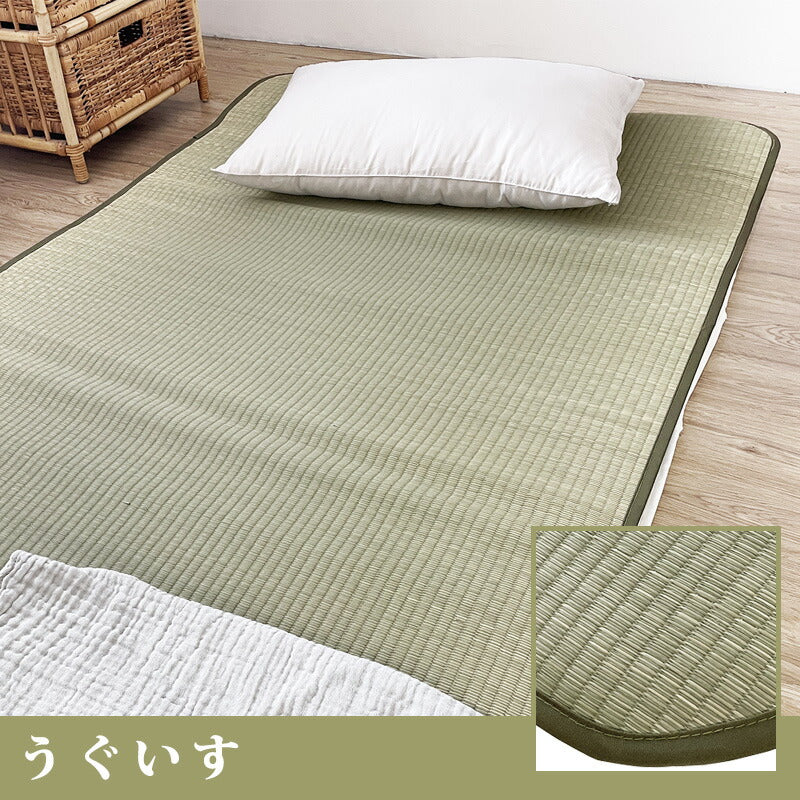 い草 イ草 敷きパッド 約96×205cm 天然 いぐさ い草シーツ い草マット 夏用 パッド シングル シングルサイズ いやし 癒し シーツ ござ ゴザ 寝ござ ネゴザ ねござ 寝茣蓙