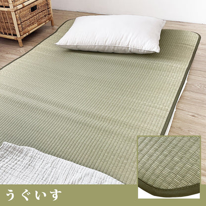 い草 イ草 敷きパッド 約96×205cm 天然 いぐさ い草シーツ い草マット 夏用 パッド シングル シングルサイズ いやし 癒し シーツ ござ ゴザ 寝ござ ネゴザ ねござ 寝茣蓙