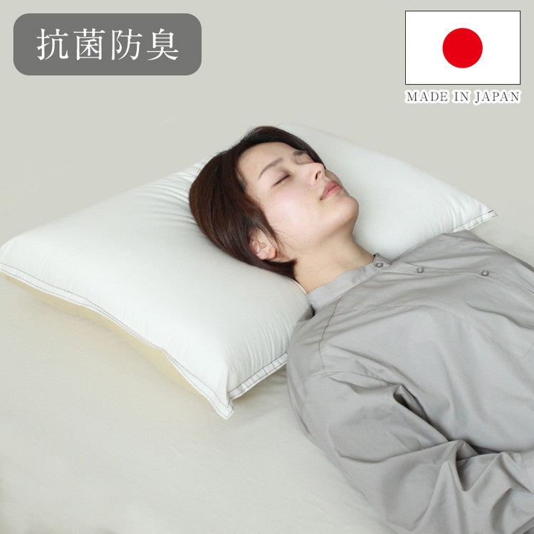 日本製 オルトペディコ枕 メディカルライフtype-3 防臭 SEK ピロー 枕 肩こり 首こり 頸椎安定 横向き 最高グレード品 頚椎 横向き ストレートネック 整体 ホワイト 白