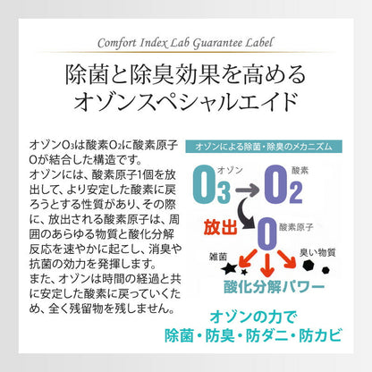 羽毛ふとん 二層キルト構造 1.3kg 日本製 CILゴールドラベル シングル 400dp ホワイトダック ダウン93% SEKアレルGプラス