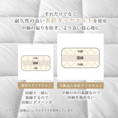 敷布団 ダブル 極厚 固綿 70mm 日本製 敷き布団 東洋紡 マットレス不要 ハードマーブル 防ダニ・抗菌防臭 三層敷