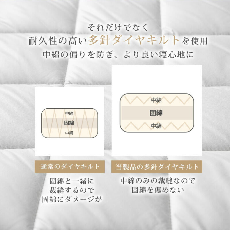 敷布団 シングル 日本製 東洋紡 ハードマーブル 敷き布団 テイジン綿使用 極厚 固綿 70mm マットレス不要 SEK認定加工 防ダニ・抗菌防臭 三層 体圧分散 吸汗速乾 軽量敷き布団 高反発敷布団 敷ふとん 国産 新生活