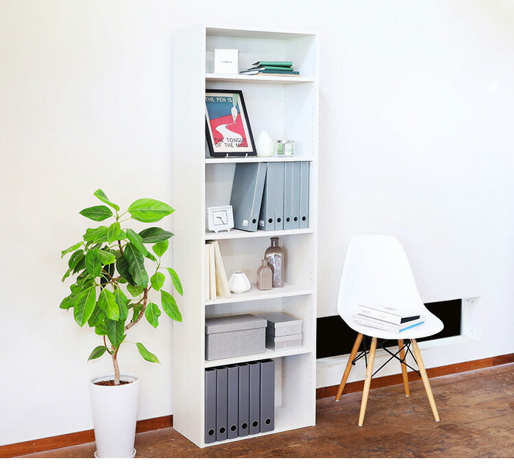 白井産業 AMZ フリーラック 六段 幅58.1 奥行き29.2 本棚 オープンラック カラーボックス マガジンラック ブックラック おしゃれ 北欧 アンティーク 大容量(代引不可)