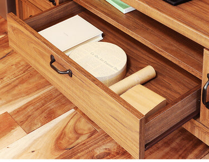 白井産業 アクシアーノ ローボード テレビ台 テレビボード ラック オープンラック おしゃれ 木目調 ガラス扉 アンティーク 北欧 収納 和風(代引不可)