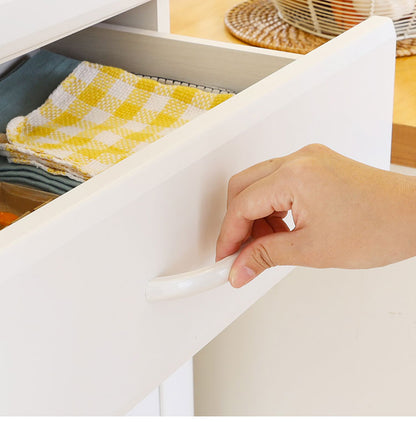 食器棚 幅40cm 高さ181cm 北欧風 ホワイト 白 スリム 隙間用 キッチン収納 デザインロゴ 白井産業(代引不可)