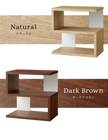 オープンラック コビナス ラック ディスプレイラック 本棚 S字 パズルラック 収納 収納ラック コレクションラック おしゃれ インテリアラック 組み合わせラック CDラック ブックスタンド 北欧 かわいい(代引不可)