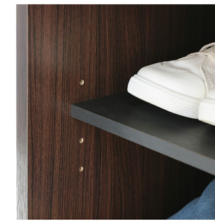 下駄箱 シューズボックス 幅33cm 高さ99cm スリム 隙間 約6足収納 靴箱 玄関収納 白井産業フルニコ おしゃれ シンプル モダン 新生活 一人暮らし プレゼント(代引不可)