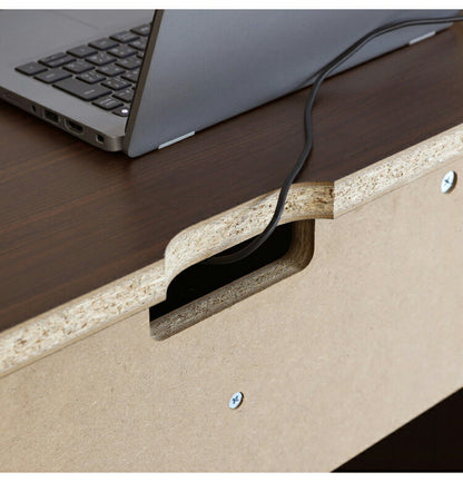 デスク 机 幅91cm 高さ72cm 中棚付き 白井産業フルニコ おしゃれ シンプル モダン 新生活 一人暮らし プレゼント(代引不可)