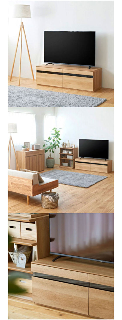 白井産業 テレビ台 幅120cm 高さ37cm 50V型対応 TVボード ローボード ナチュリカ リビング 家具 インテリア