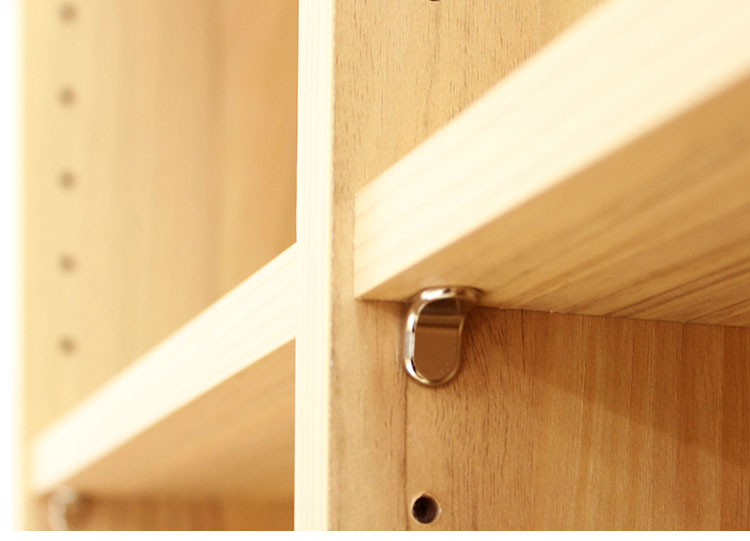 本棚 オープンラック フリーラック 幅76cm 高さ186cm ナチュラルブラウン 全棚可動 本棚 シェルフ 漫画 木製 コミックラック 書棚 ブックシェルフ 白井産業(代引不可)