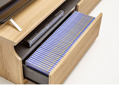 テレビ台 幅149cm 高さ40cm 65V型対応 シンプル 一人暮らし リビングボード TV台 TVボード 収納 フラップ扉 天然木 北欧 シンプル モダン ウォールナット おしゃれ家具 白井産業(代引不可)