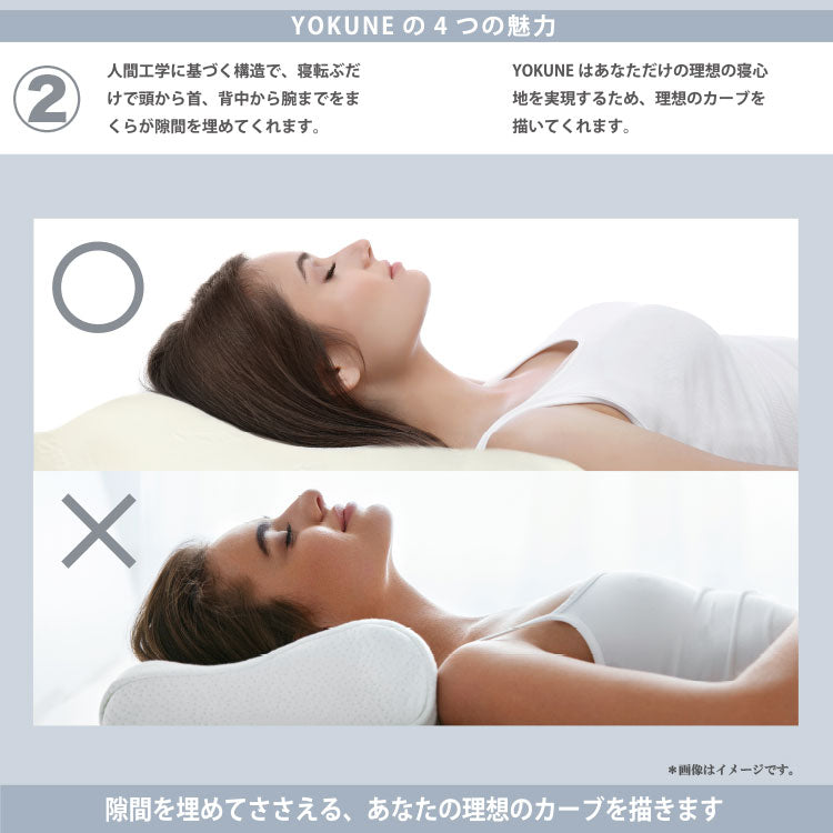 枕 まくら ボディ ピロー S シングル YOKUNE 洗える カバー洗濯可 低反発 大きい 大きめ でかい 傾斜 快眠 安眠 ワイド 幅広 よくね プレゼント ギフト 頭 首 肩 背中 腕