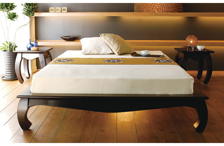 ベッドフレーム シングル ベッド 本体 フレーム 天然木 和室 和風 おしゃれ 木製 収納 すのこ すのこベッド 猫脚 ネコ脚 かわいい アンティーク 北欧 ヴィンテージ(代引不可)