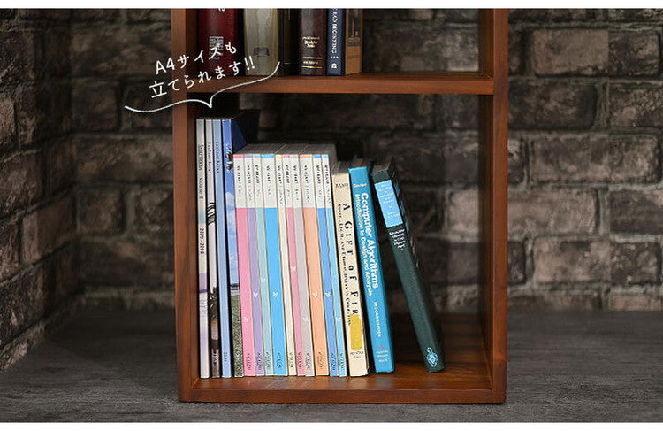 天然木 チーク材 収納 ラック オープンラック キューブボックス 棚 3段 三段 木製 おしゃれ アンティーク 北欧 シェルフ 木目調(代引不可)