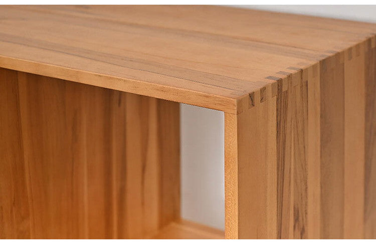 天然木 チーク材 収納 ラック オープンラック キューブボックス 棚 2×2 木製 おしゃれ アンティーク 北欧 シェルフ 木目調(代引不可)