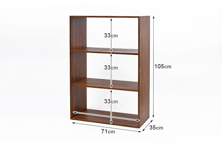 天然木 チーク材 収納 ラック 幅71 オープンラック キューブボックス 棚 3段 三段 ワイド 木製 おしゃれ アンティーク 北欧 シェルフ 木目調(代引不可)