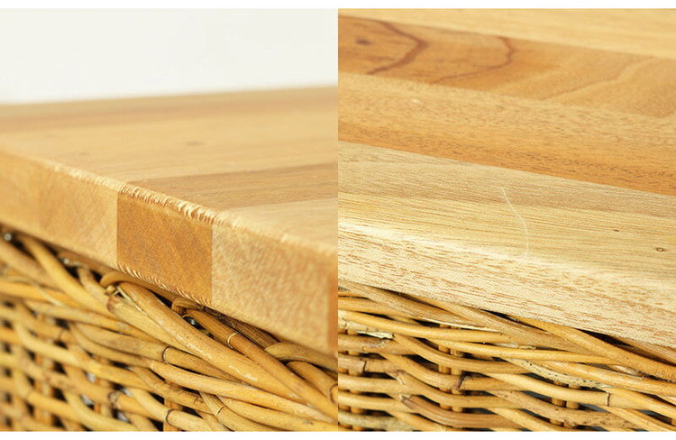 ペットハウス ペット ハウス クッション ラタン 籐 アジアン ナチュラル サイドテーブル 犬 猫 収納 ドッグハウス キャットハウス おしゃれ 北欧 かわいい 完成品(代引不可)