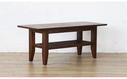 アジアン チーク 無垢材 幅100 100×40 センターテーブル T255KA ヴィンテージ ローテーブル 机 木製 天然木 ヴィンテージ おしゃれ 西海岸 棚付き(代引不可)