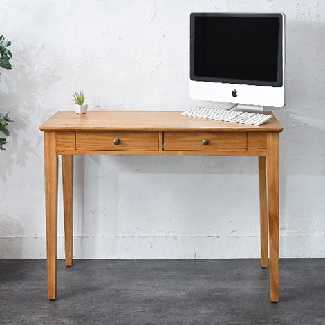 アジアン チーク 無垢材 パソコンデスク T451WX ワークデスク リモートワーク ウッドデスク 学習机 PCデスク おしゃれ 作業机 在宅勤務(代引不可)