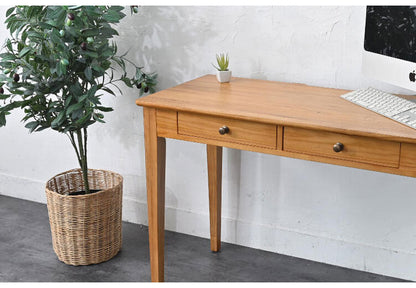 アジアン チーク 無垢材 パソコンデスク T451WX ワークデスク リモートワーク ウッドデスク 学習机 PCデスク おしゃれ 作業机 在宅勤務(代引不可)