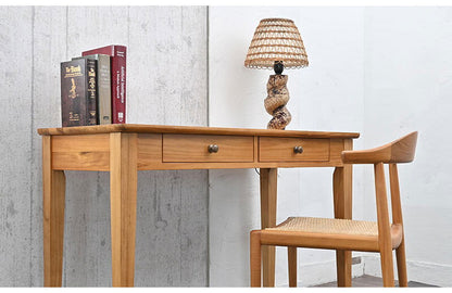 アジアン チーク 無垢材 パソコンデスク T451WX ワークデスク リモートワーク ウッドデスク 学習机 PCデスク おしゃれ 作業机 在宅勤務(代引不可)