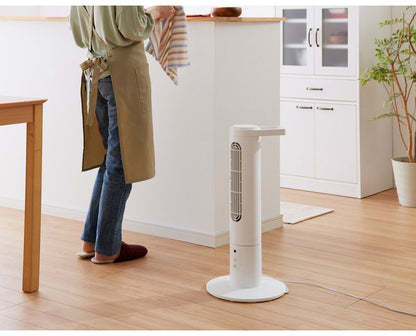 スリムファン 分割式 タワーファン Kumikaze クミカゼ 分けて使える タワー扇風機 サーキュレーター 送風機 OLF-S100 縦型 横置き可能 部屋干し 室内干し 羽なし オンライフ ON-LIFE